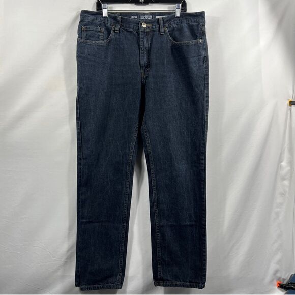 Mens Urban Pipeline Regular Fit Blue Jeans 0518 - Picture 1 of 12